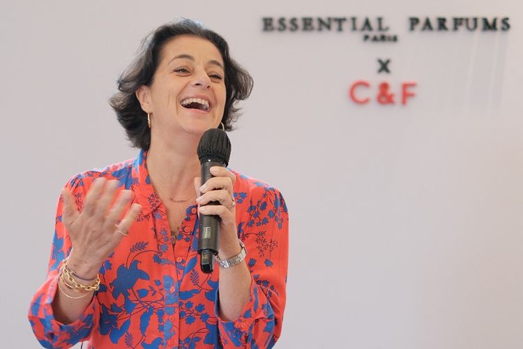Géraldine Archambault, pendiri Essential Parfums di Jakarta, Jumat (19/9/2025)