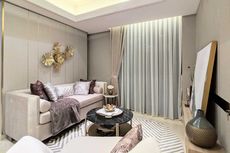 Desain Interior Apartemen Tiga Kamar Tidur Mewah dan Elegan