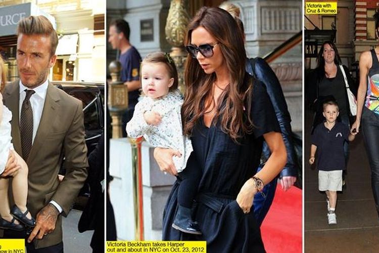 David dan Victoria Beckham mengaku tak hanya berbagi tugas sebagai orangtua tapi juga berbagi produk perawatan wajah