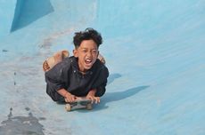 Lahan Penertiban Bantaran Sungai di Maleer Bandung Disulap Jadi Skate Park