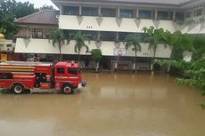 SMA 8 Jakarta Sempat Terendam Banjir 1,5 Meter