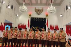 Jokowi Kukuhkan Budi Waseso Jadi Ketua Kwartir Nasional Gerakan Pramuka di Istana Negara