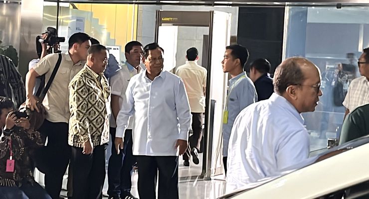 Ikuti Acara Paku Integritas KPK, Prabowo-Gibran Datang Paling Akhir