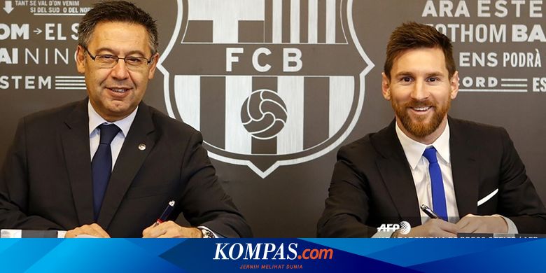 Kontrak Baru Lionel Messi Jadi Prioritas Presiden Barcelona