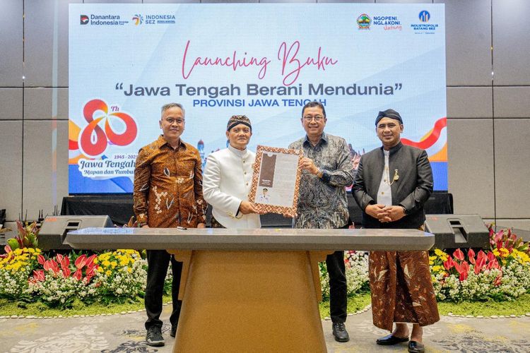 Indonesia Eximbank Luncurkan Buku Strategi Ekspor Jawa Tengah