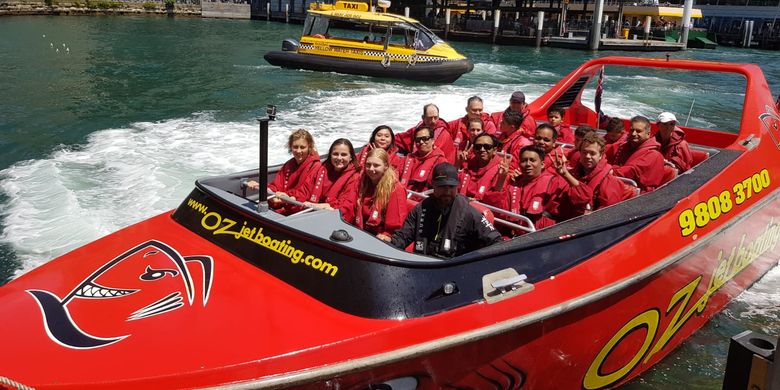 Jet boating di Sydney