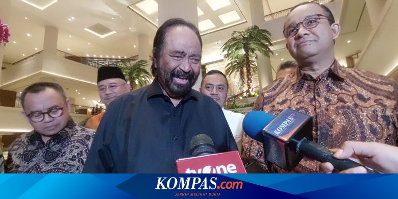Surya Paloh Tepis Kabar Deklarasi Cawapres Anies Alot karena AHY Ditolak