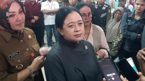 Ditanya Kemungkinan Ganjar-Anies Kolaborasi di Putaran Kedua Pilpres, Puan: Kita Lihat Saja