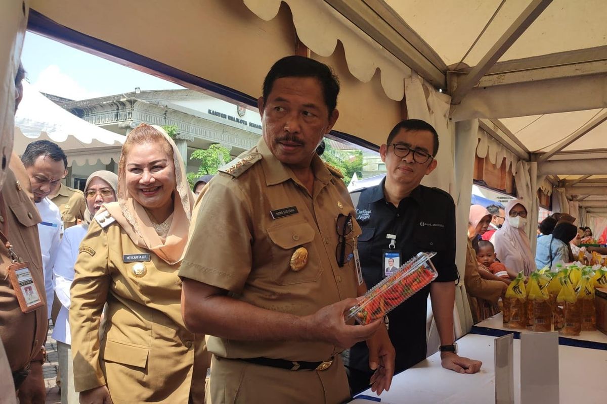 Kota Semarang raih IHK sebesar 105,44 dan menjadi Kota dengan Inflasi Terendah di Jateng. 