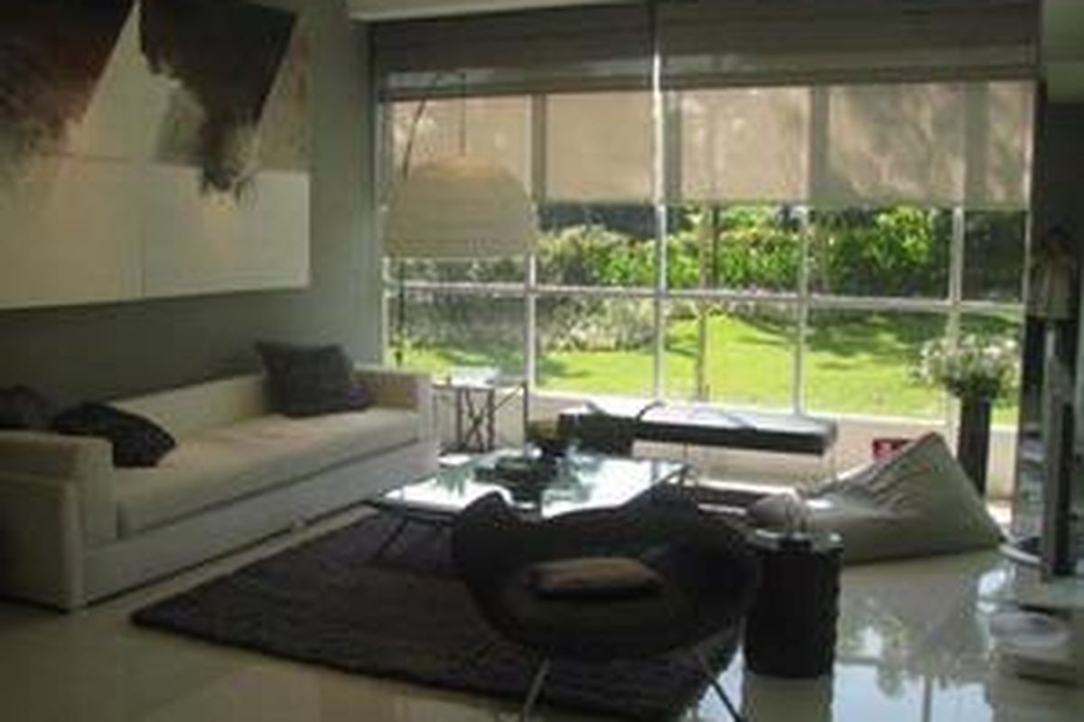 Salah satu desain interior unit apartemen 1Park Residences di Jakarta Selatan