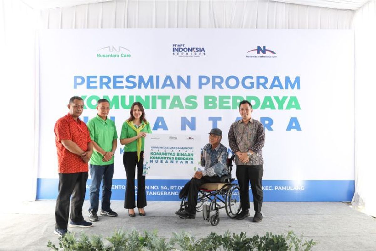 Nusantara Infrastructure bangun ekosistem UMKM inklusif untuk penyandang disabilitas.