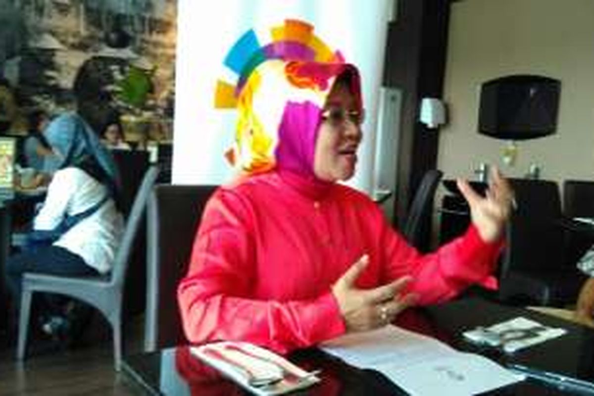 Sekjen INASGOC, Sylviana Murni, Memberikan Keterangan Pers Kepada Wartawan, di Jember, Jawa Timur, Sabtu (27/8/2016).