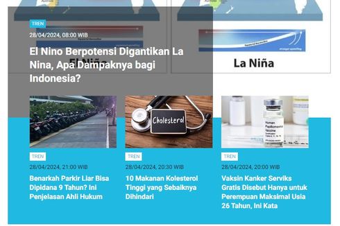 [POPULER TREN] Dampak La Nina bagi Indonesia | Beberapa Makanan Mengandung MIkroplastik