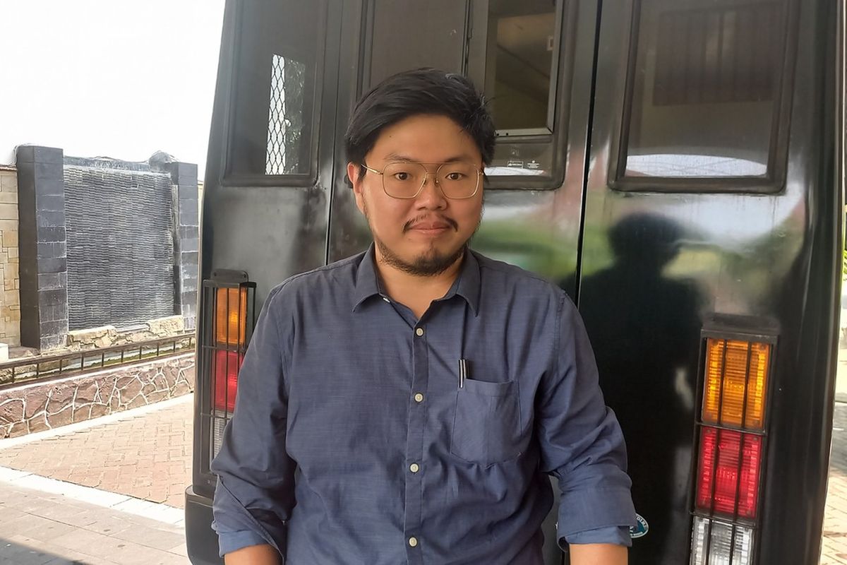 Kuasa Hukum Keraton Yogyakarta, Markus Hadi Tanoto saat ditemui di PN Yogyakarta, Kamis (14/11/2024)