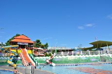 Outbound Seru di Parimas Waterpark Pacet, Ada Flying Fox