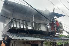 Ditinggalkan Pemilik, Warung Kopi di Gorontalo Hangus Terbakar