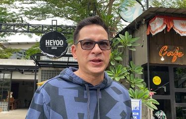 Ari Wibowo di daerah Mampang, Jakarta Selatan, Senin (18/3/2024).
