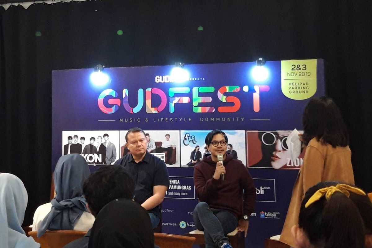 Jumpa Pers GUDFEST di Tjikini Lima Resto & Cafe, Jumat (01/11/2019)