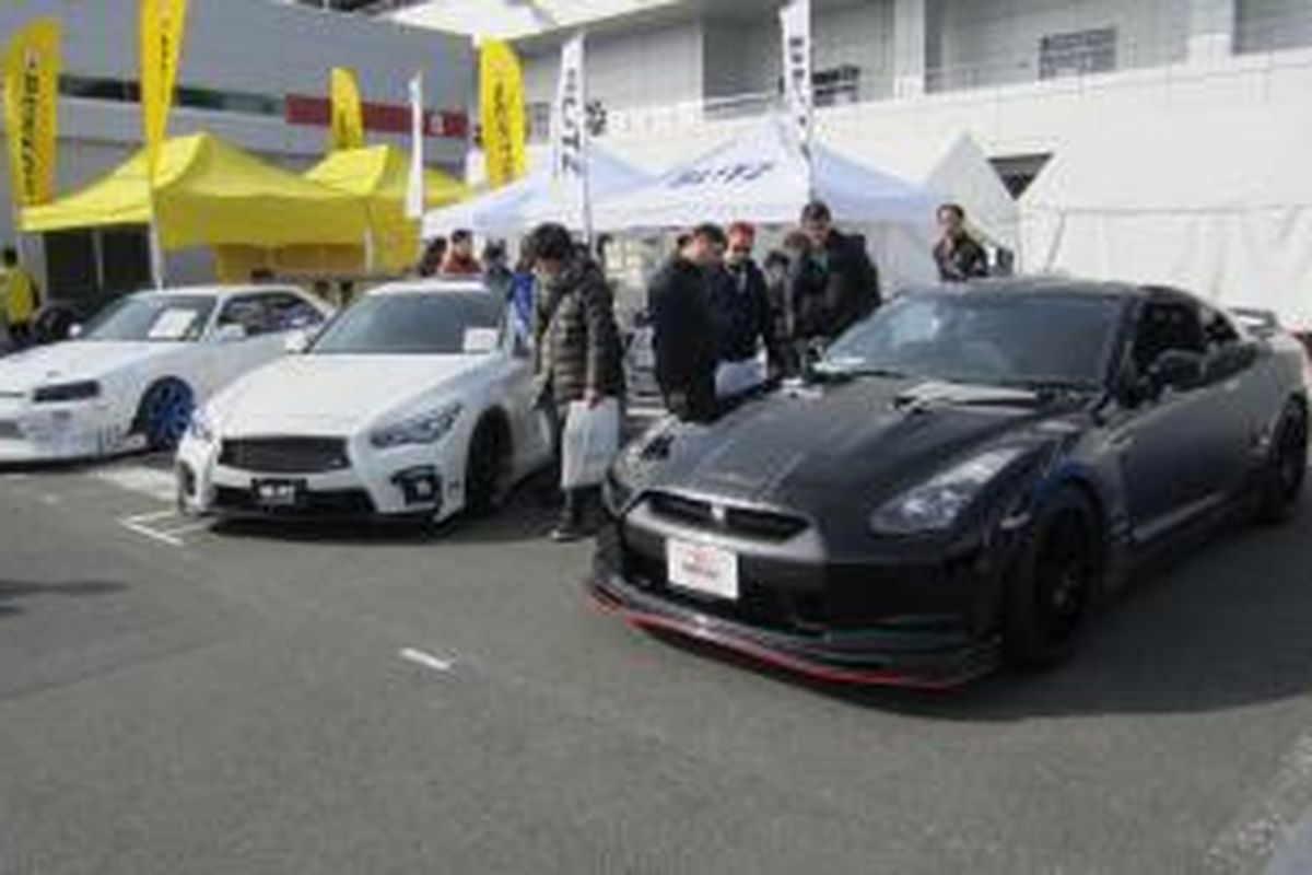 Ragam mobil modifikasi merek Nissan di Nismo Festival 2015