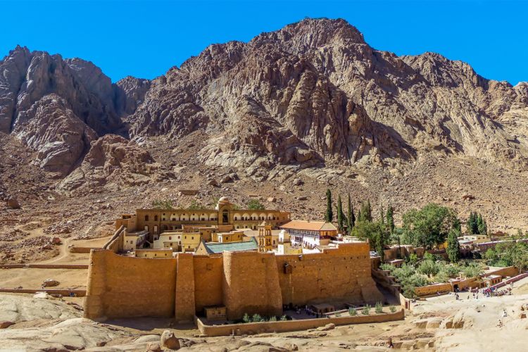 Biara Santa Katerina di kaki Gunung Sinai