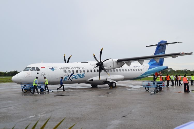 Maskapai penerbangan Garuda Indonesia kembali membuka rute penerbangan Baubau-Kendari. Garuda Indonesia juga menambah jumlah penerbangan Baubau-Makassar.