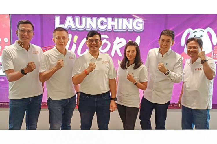 Bank Victoria meluncurkan layanan mobile banking terbarunya di Jakarta.