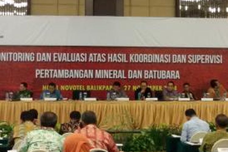Koordinasi dan Supervisi bidan Minerba KPK berlangsung di Balikpapan