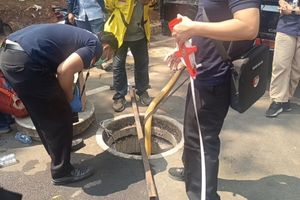 Tragedi di Gorong-gorong Cipayung Jaktim, 3 Pekerja Pipa Tewas Diduga Kehabisan Oksigen