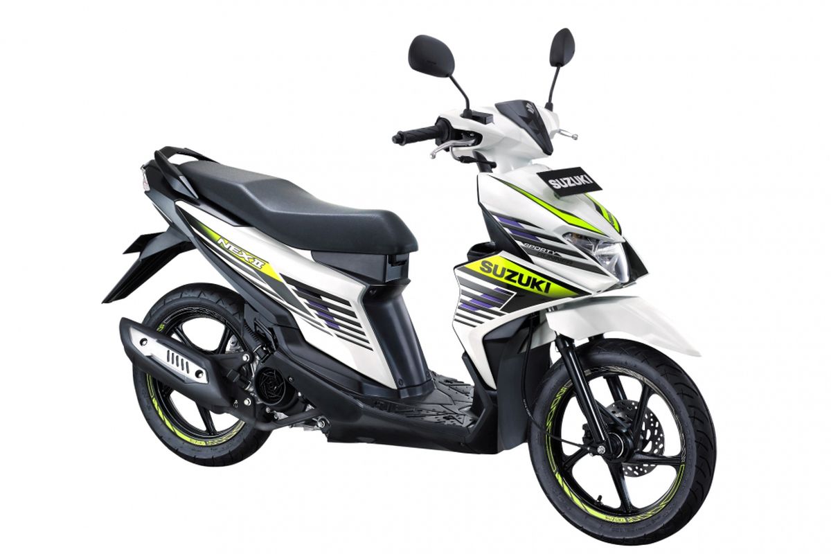 Suzuki Nex II varian Sporty Runner.