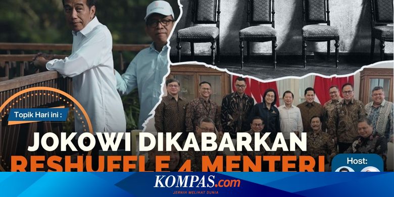 LIVE Muncul Lagi Isu "Reshuffle" di Sisa Periode Jokowi, Simak Ulasan Lengkapnya di Obrolan Newsroom