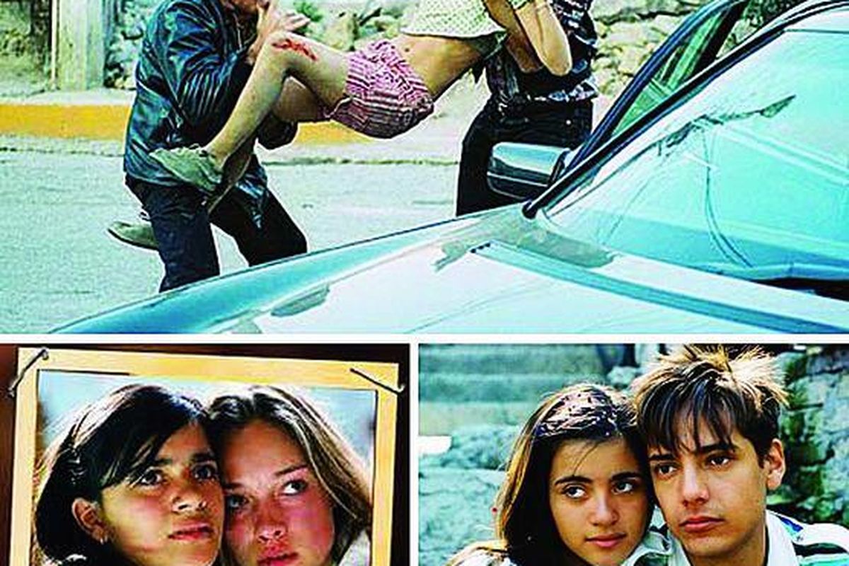 Adriana (Paulina Gatian) Seorang gadis remaja diculik untuk dijual, sebuah adegan dalam film Trade.