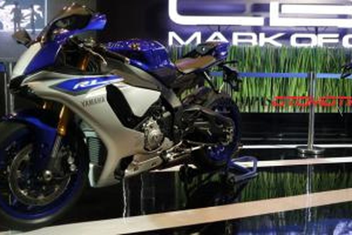 Generasi terbaru Yamaha YZF-R1 resmi meluncur di Indonesia.