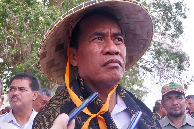Menteri Pertanian Tanam Jagung di Samota Sumbawa Kamis (25/1/2024)