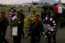 Jenazah Korban Heli Mi-17 Tiba di Bandung