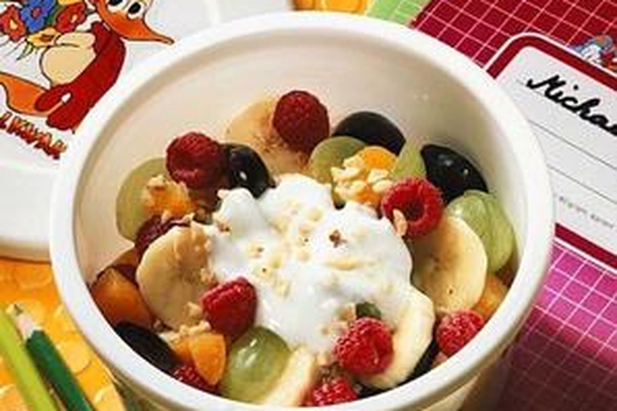 Buat variasi penyajian menu.