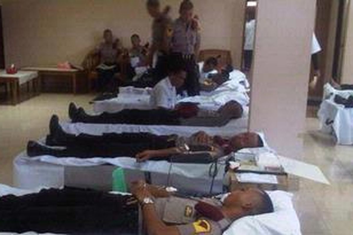 Ilustrasi: Donor darah