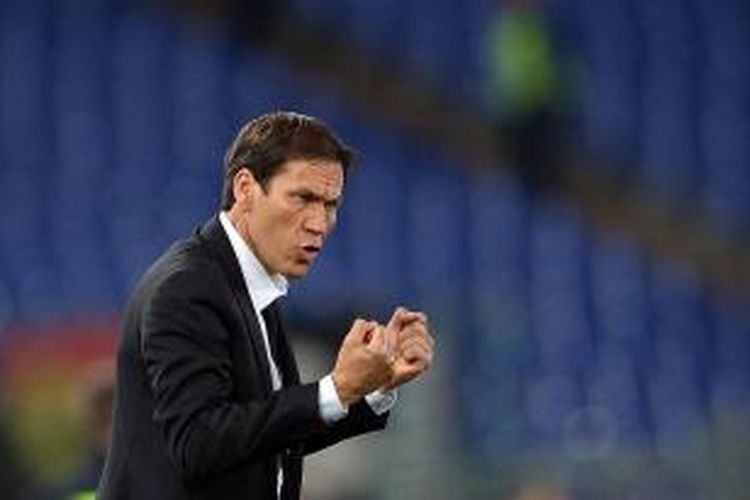 Pelatih AS Roma, Rudi Garcia.