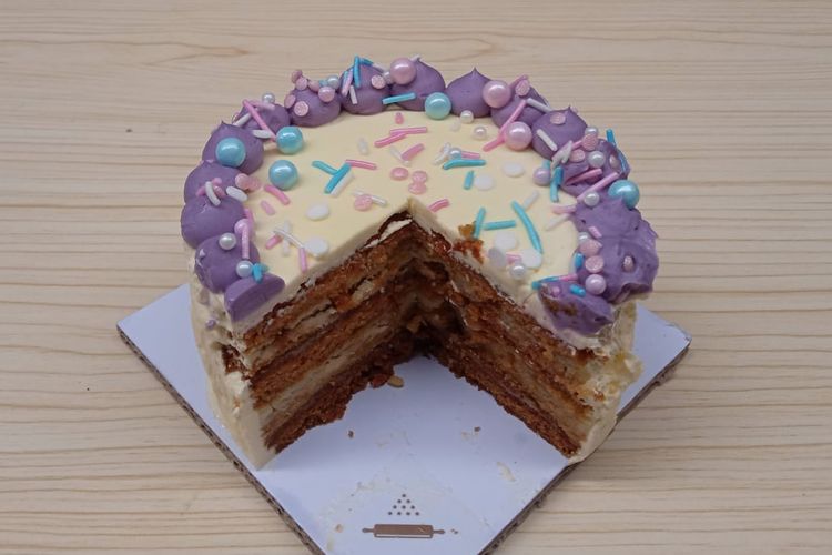 Ilustrasi kue di Ann's Bake House & Creamery.