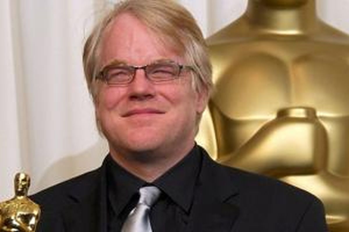 Philip Seymour Hoffman saat memperoleh Oscar pada 2006 sebagai aktor terbaik dalam film 