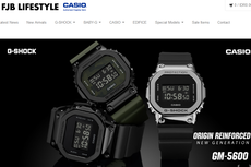 Beli Jam Tangan Casio Kini Bisa Lewat Situs Web Resmi