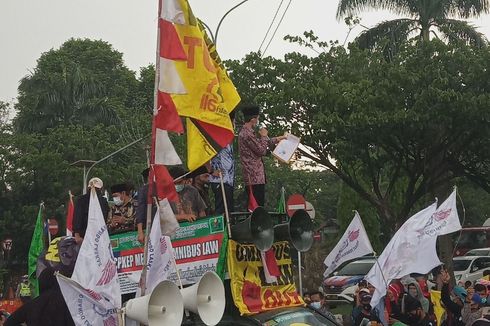 Puluhan Ribu Buruh Akan Demo di Depan Kantor Bupati Bogor
