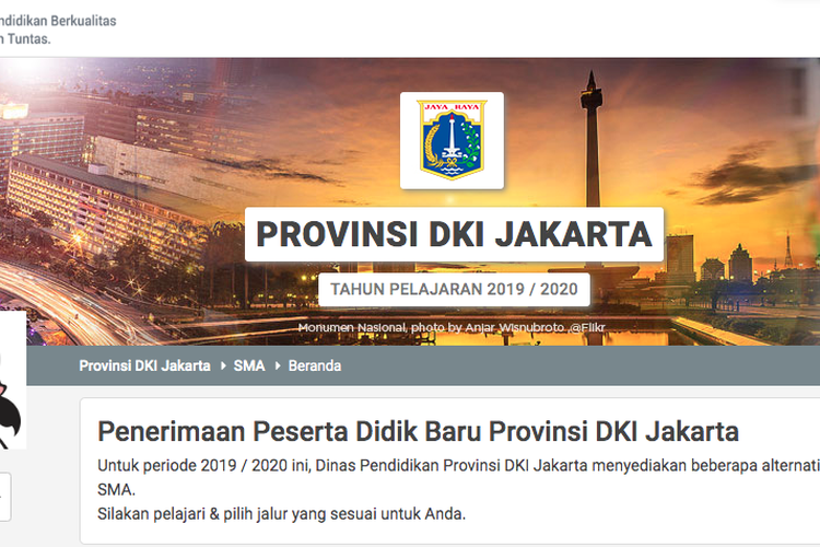 PPDB 2019 Jenjang SMA DKI Jakarta