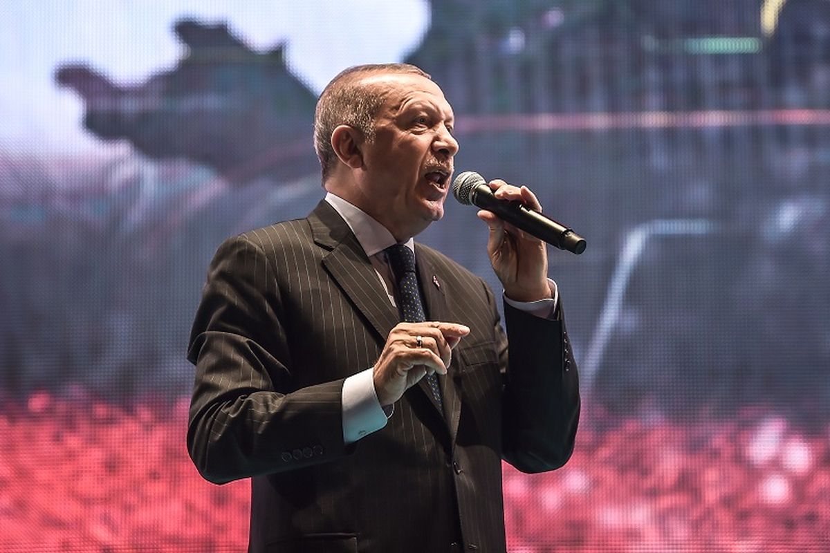 Presiden Turki, Recep Tayyip Erdogan.
