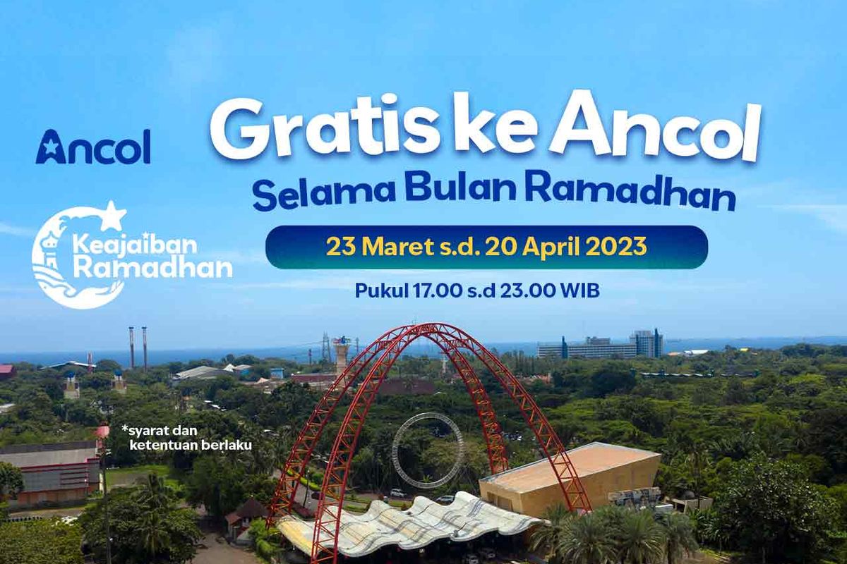 PT Pembangunan Jaya Ancol Tbk menyediakan tiket gratis pengunjung untuk masuk kawasan wisata Taman Impian Jaya Ancol tanpa kendaraan selama Ramadhan tahun ini.