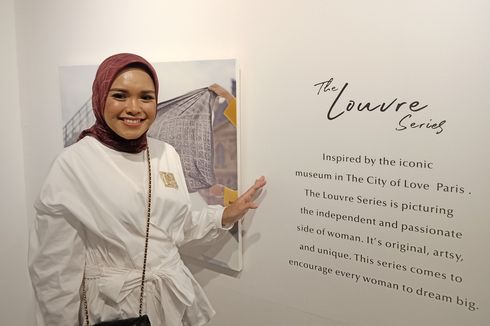 Memilih Hijab Motif Agar Muka Tak Tampak Tua