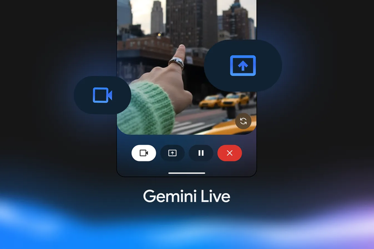 Gemini Live Hadir di 4 HP Android Ini, Bawa Visual Real-Time dan Screen Sharing