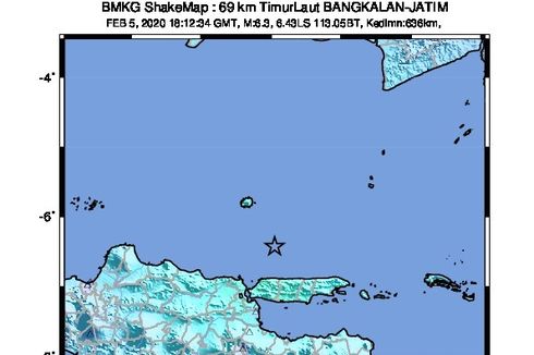 Memahami Gempa Bengkalan, Lindu Dalam yang Berpusat di Utara Madura