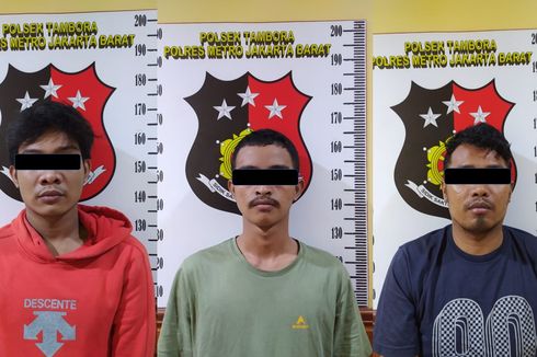 Motor Ketua RT di Tambora Dicuri, Tiga Pelaku Ditangkap