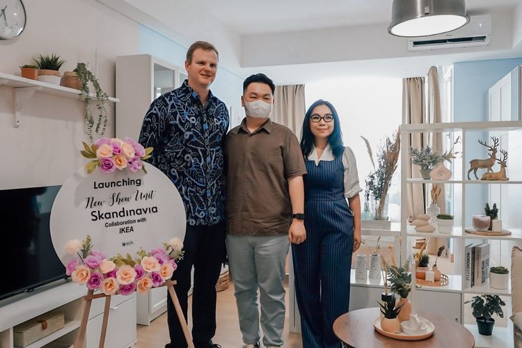 PT Pancakarya Griyatama berkolaborasi dengan IKEA Indonesia dalam menghadirkan apartemen berdesain skandinavia.