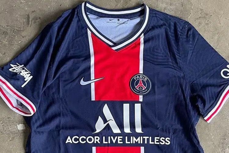 Jersey PSG x Stussy